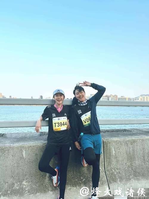 众多艺人参加香港马拉松赛，正向运动影响引关注